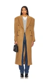 Lpa Kierra Coat In Tan