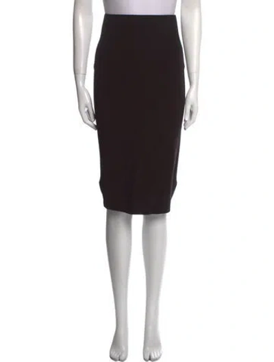 Pre-owned Lpa Knee-length Skirt In Black