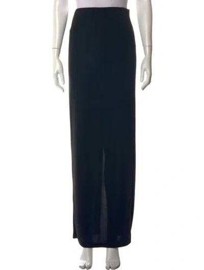 Pre-owned Lpa Long Skirt In Black