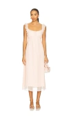 Lpa Melia Midi Dress In Multi