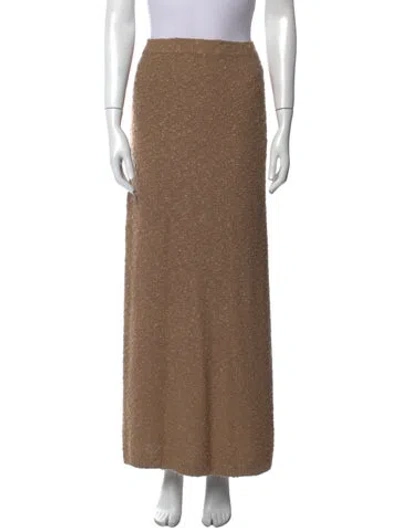 Pre-owned Lpa Midi Length Skirt In Brown