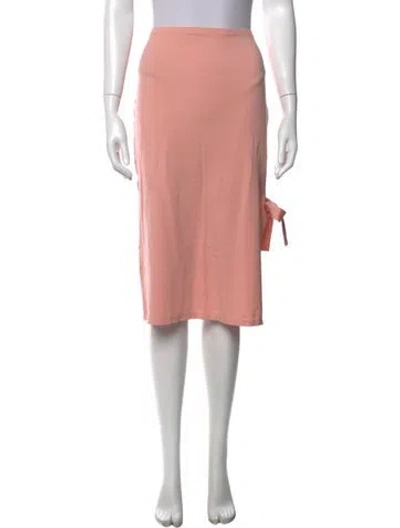 Pre-owned Lpa Midi Length Skirt In Neutral