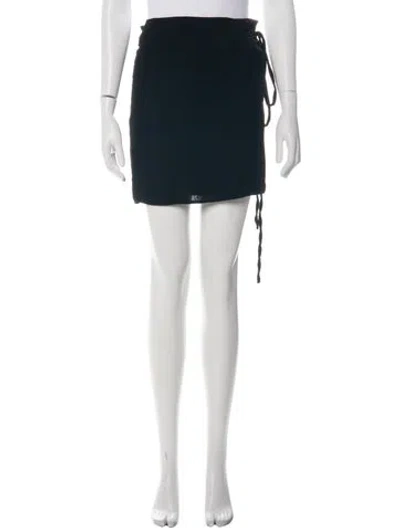 Pre-owned Lpa Mini Skirt In Black