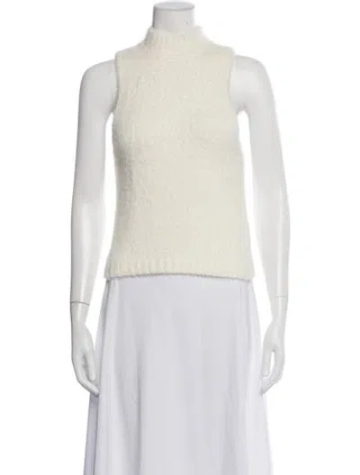 Pre-owned Lpa Mock Neck Sweater In Neutrals