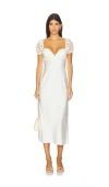 Lpa Nicola Midi Dress In Multi