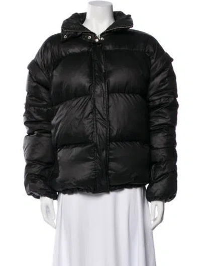 Pre-owned Lpa Nylon Down Jacket In Green