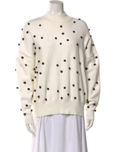 Pre-owned Lpa Nylon Printed Sweater In Neutral