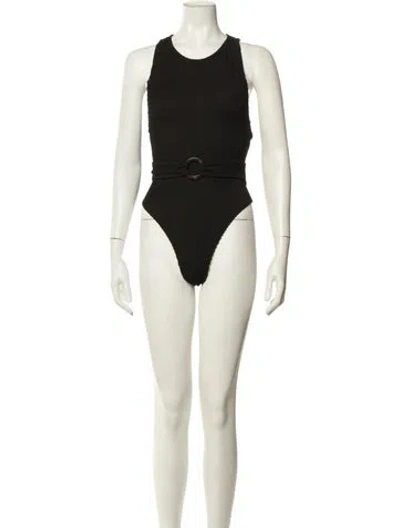 Pre-owned Lpa One-piece In Black