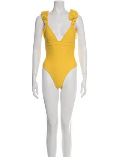 Pre-owned Lpa One-piece W/ Tags In Yellow