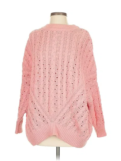 Pre-owned Lpa Pullover Sweater In Pink