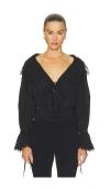 Lpa Rhea Top In Black