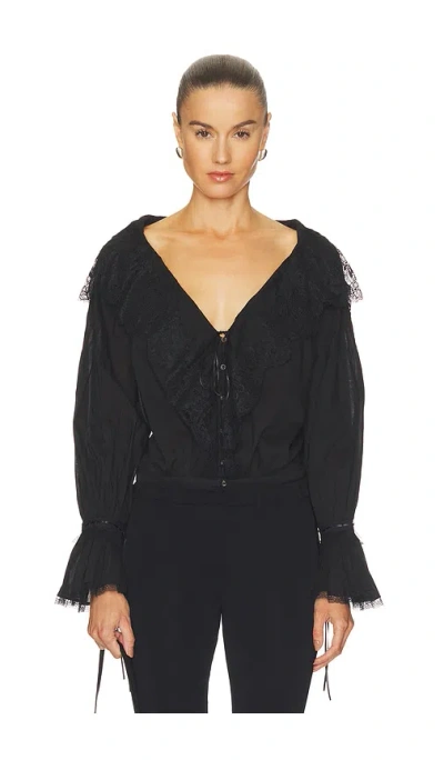 Lpa Rhea Top In Black