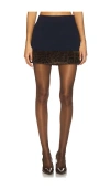 Lpa Robby Mini Skirt In Black