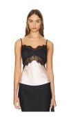 Lpa Rosalie Top In 핑크 & 블랙