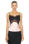 Lpa Rosalie Top In Pink & Black