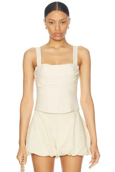 Lpa Roselle Corset Top In Ivory