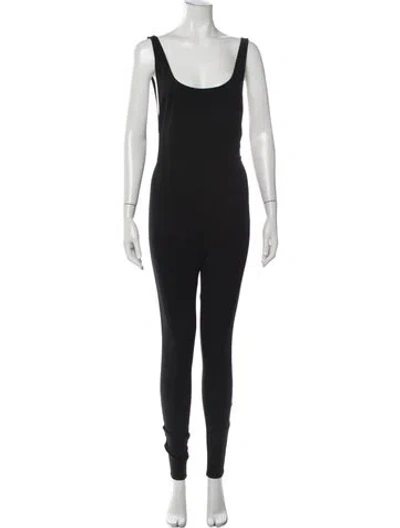 Pre-owned Lpa Scoop Neck Jumpsuit In Black