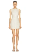 Lpa Seina Mini Dress In Natural Linen | ModeSens