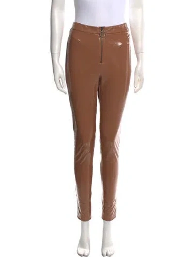 Pre-owned Lpa Skinny Leg Pants In Brown