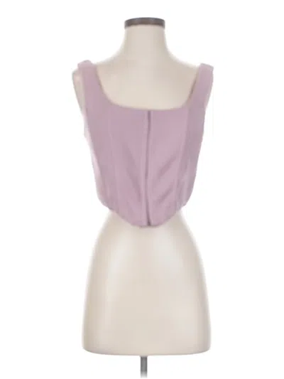 Pre-owned Lpa Sleeveless Blouse In Purple