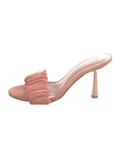 Pre-owned Lpa Slides In Pink