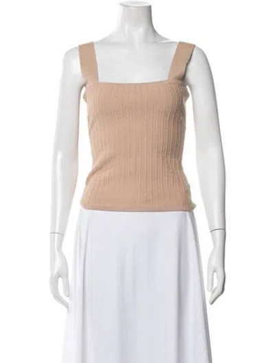 Pre-owned Lpa Square Neckline Sweater In Neutral