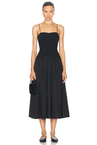 Lpa Stacci Midi Dress In Black