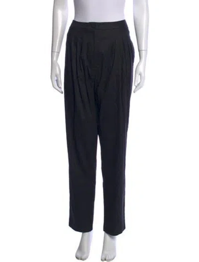 Pre-owned Lpa Straight Leg Pants In Black
