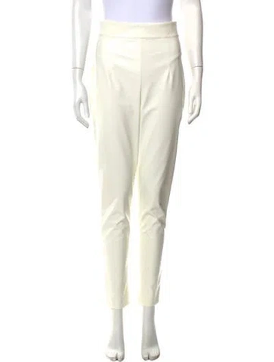 Pre-owned Lpa Straight Leg Pants In White