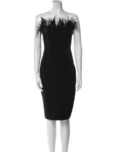 Pre-owned Lpa Strapless Mini Dress In Black
