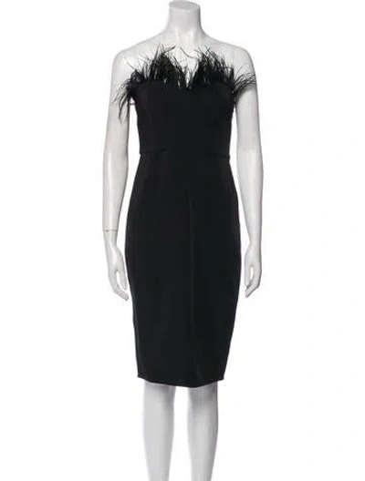 Pre-owned Lpa Strapless Mini Dress In Black