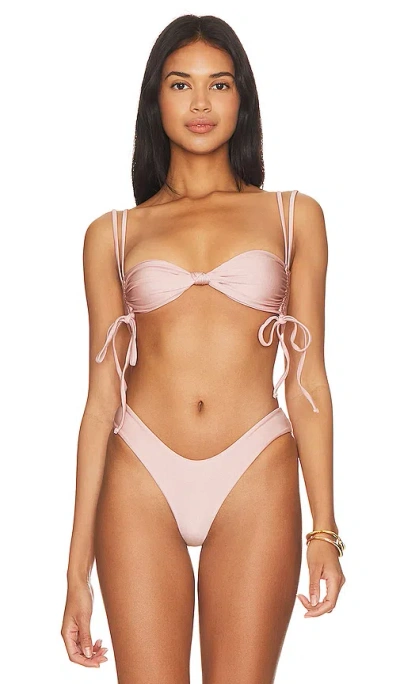 Lpa Tia Top In Dusty Rose