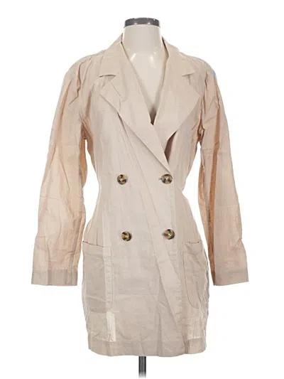 Pre-owned Lpa Trenchcoat In Brown