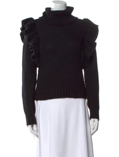Pre-owned Lpa Turtleneck Sweater In Black