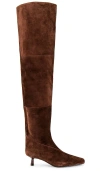 Lpa Virna Boot In Chocolate Suede