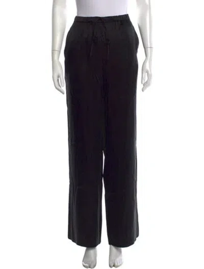 Pre-owned Lpa Wide Leg Pants In Black