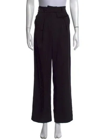 Pre-owned Lpa Wide Leg Pants In Black