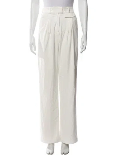 Pre-owned Lpa Wide Leg Pants In White