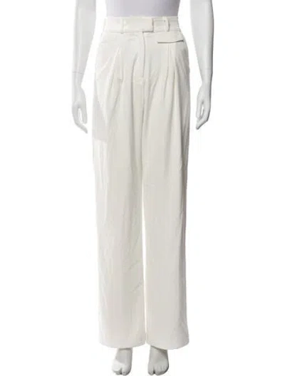 Pre-owned Lpa Wide Leg Pants In White
