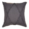 Lr Home Aadi Diamond Square Throw Pillow In Gray