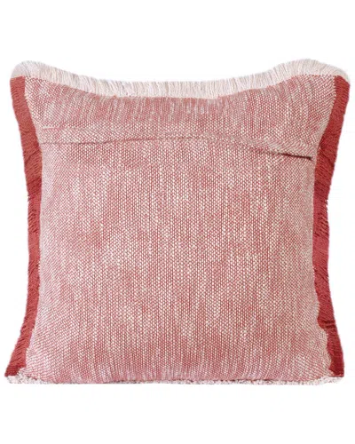 Lr Home Aarna Unique Neutral Two-tone Throw Pillow In Multi