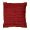 Lr Home Abeje Bordered Square Throw Pillow In Red