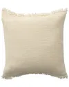 Lr Home Acielle Fringed Throw Pillow In Beige