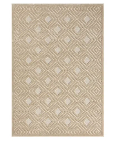 Lr Home Adonis Atl-412 5'x7' Area Rug In Beige