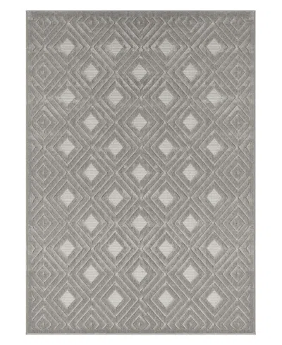 Lr Home Adonis Atl-412 7'10"x9'10" Area Rug In Gray
