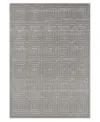 Lr Home Adonis Atl-415 5'x7' Area Rug In Gray