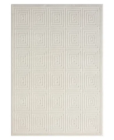 Lr Home Adonis Atl-415 5'x7' Area Rug In Ivory