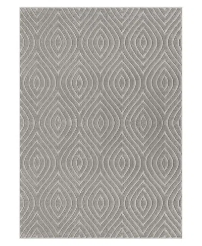 Lr Home Adonis Atl-418 5'x7' Area Rug In Gray