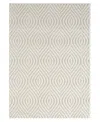 Lr Home Alina Mich Abstract Indoor Outdoor Rectangular Area Rug In Ivory