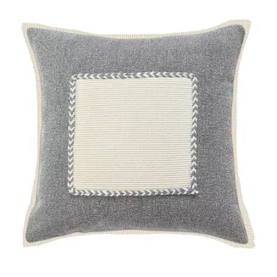 Lr Home Sabien Neutral Framed Throw Pillow In Multi
